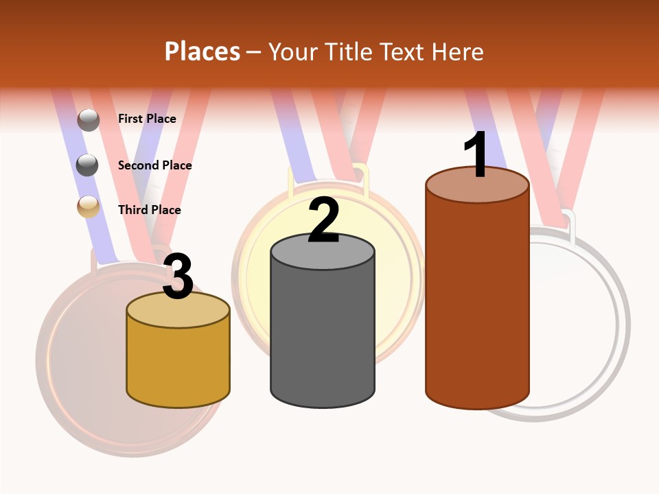 Silver Place Global PowerPoint Template