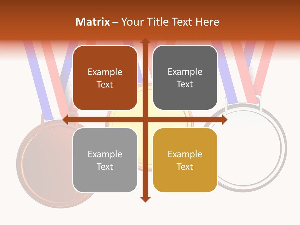 Silver Place Global PowerPoint Template