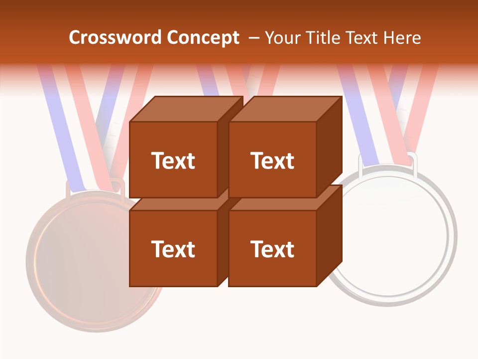 Silver Place Global PowerPoint Template