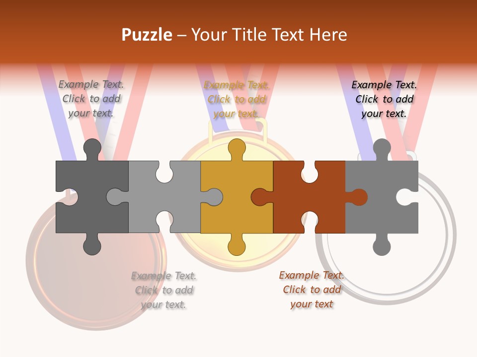 Silver Place Global PowerPoint Template