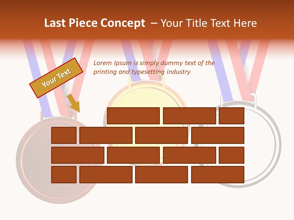 Silver Place Global PowerPoint Template