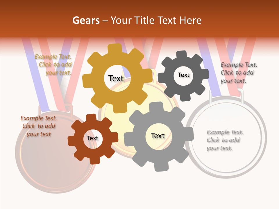 Silver Place Global PowerPoint Template