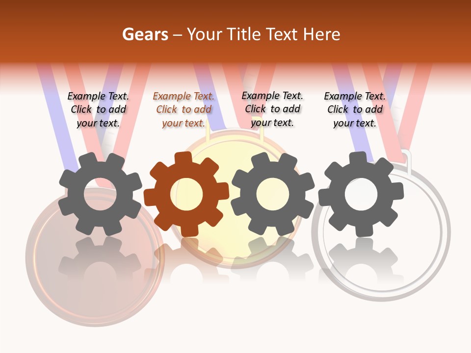 Silver Place Global PowerPoint Template