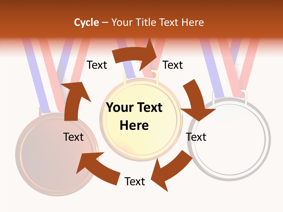Silver Place Global PowerPoint Template