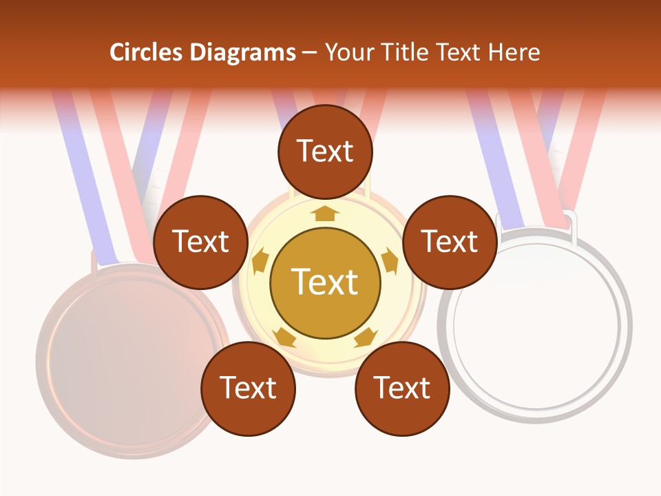 Silver Place Global PowerPoint Template