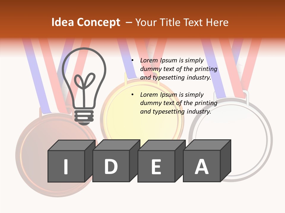 Silver Place Global PowerPoint Template