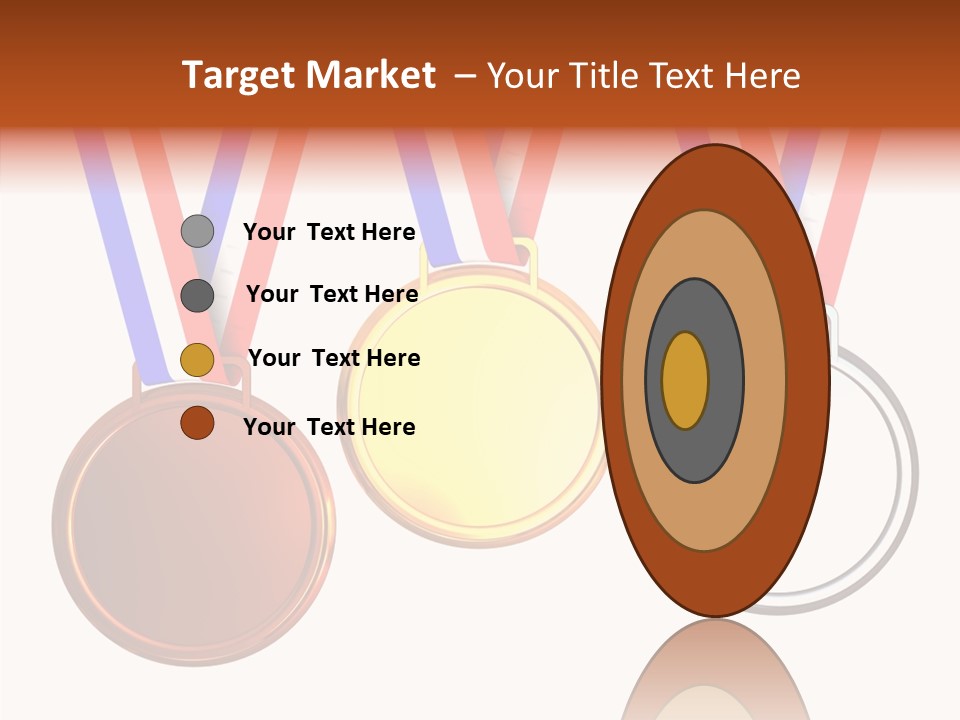 Silver Place Global PowerPoint Template