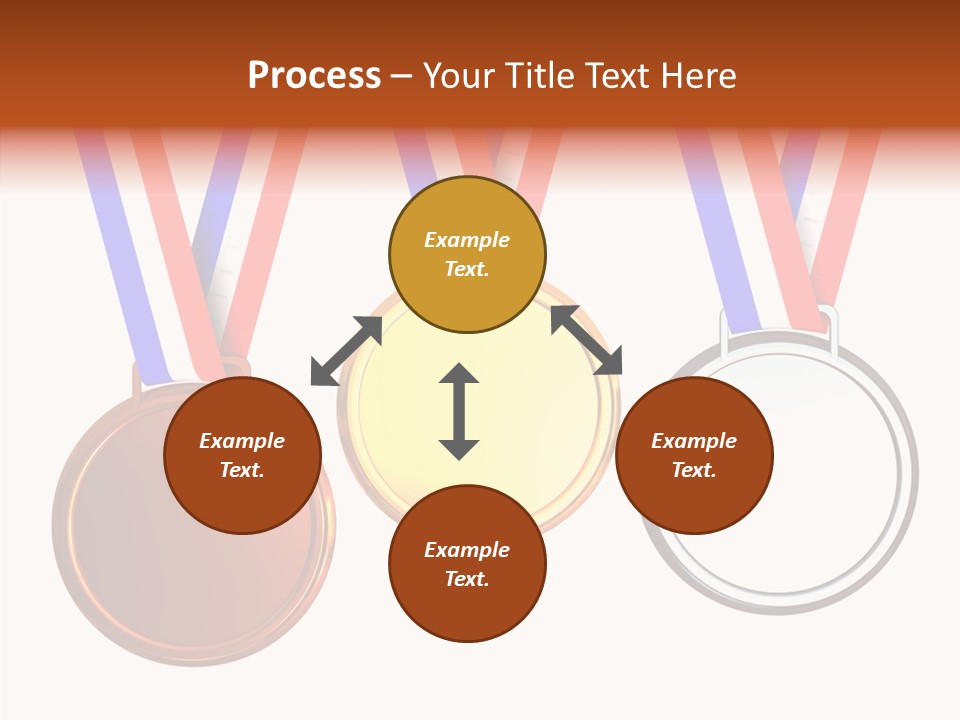 Silver Place Global PowerPoint Template