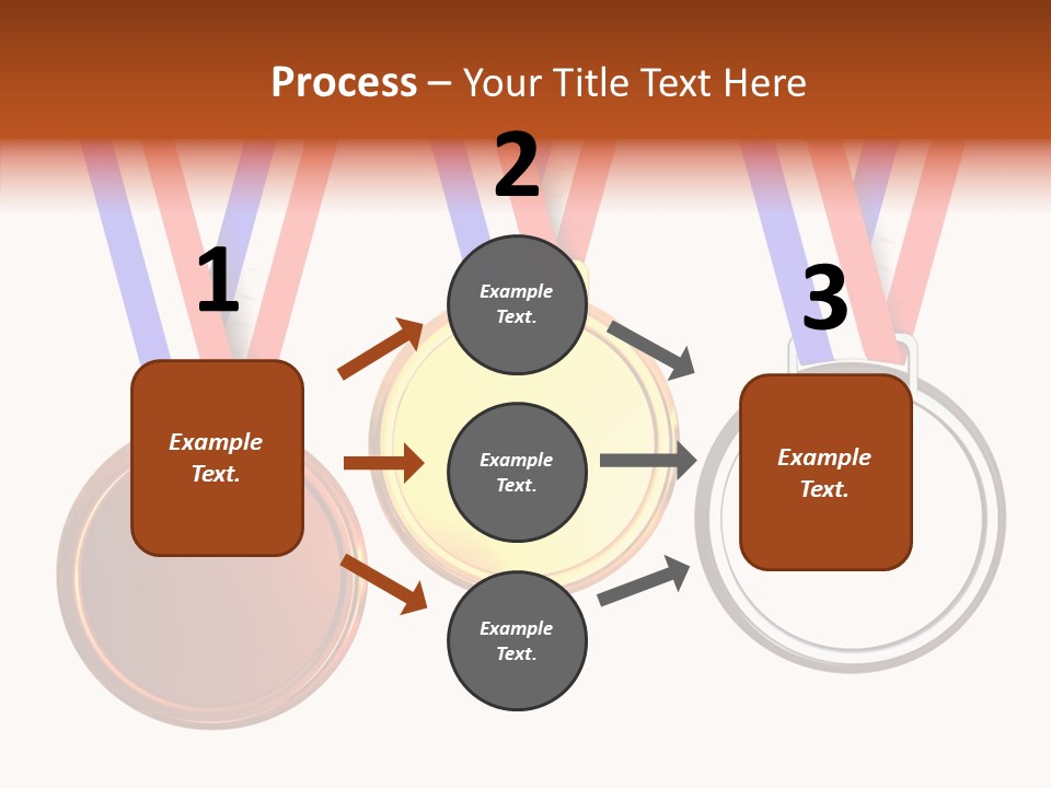 Silver Place Global PowerPoint Template