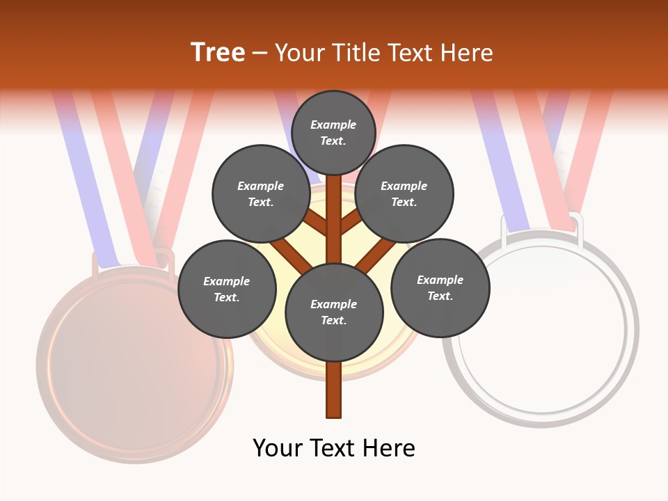 Silver Place Global PowerPoint Template