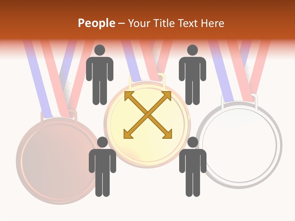 Silver Place Global PowerPoint Template