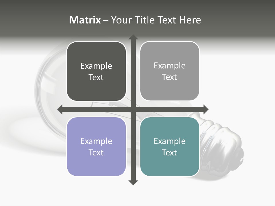 Idea Solutions Part PowerPoint Template