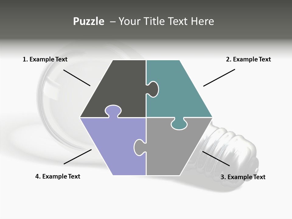 Idea Solutions Part PowerPoint Template