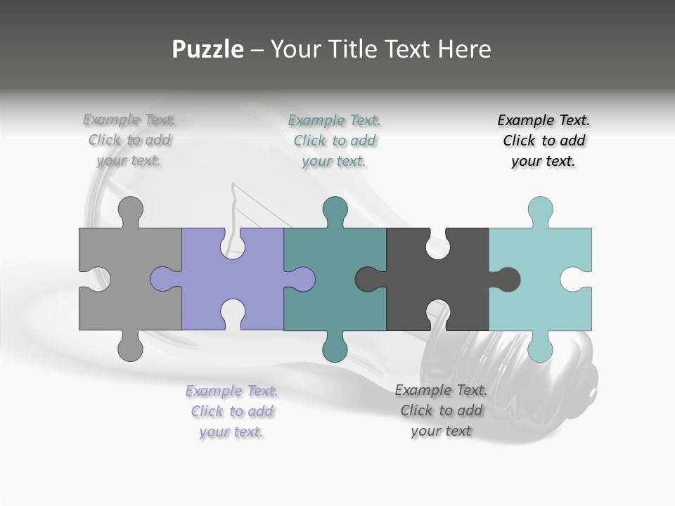 Idea Solutions Part PowerPoint Template