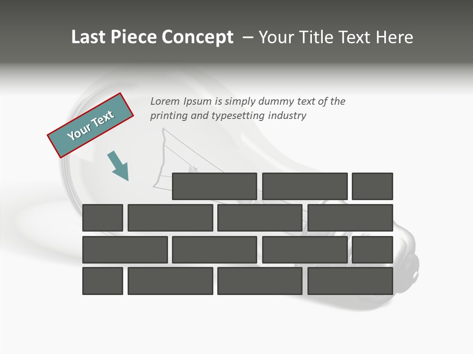 Idea Solutions Part PowerPoint Template