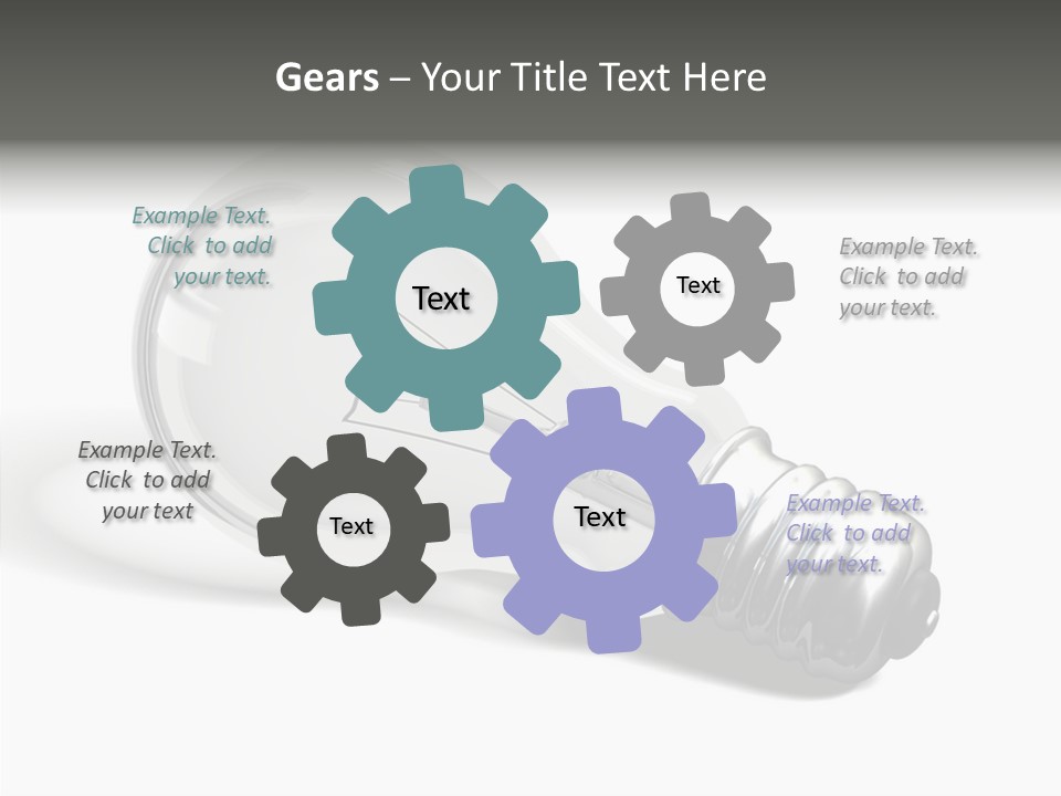 Idea Solutions Part PowerPoint Template