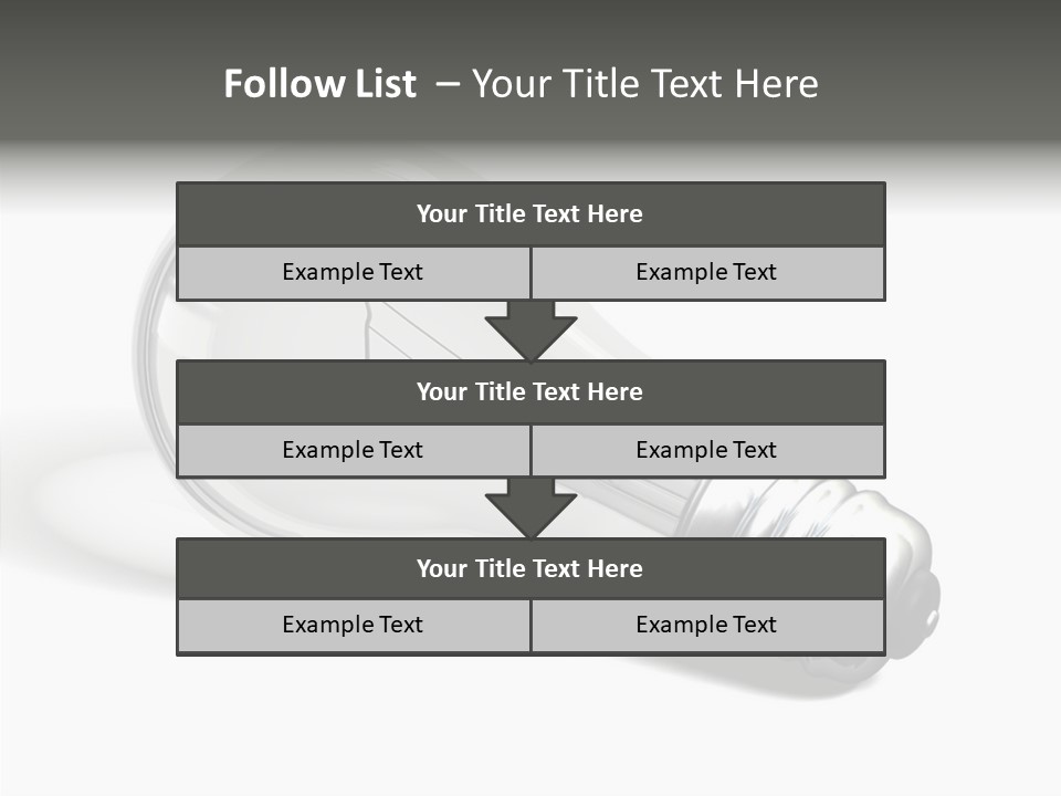 Idea Solutions Part PowerPoint Template