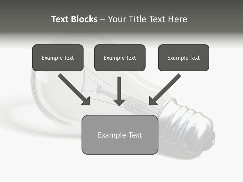 Idea Solutions Part PowerPoint Template