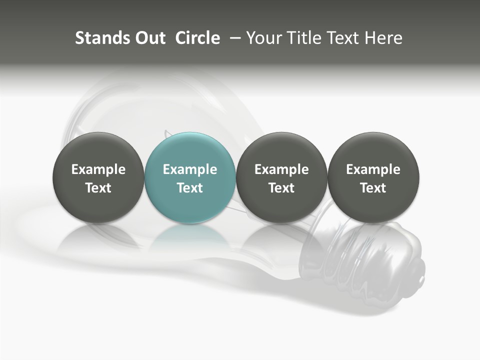 Idea Solutions Part PowerPoint Template