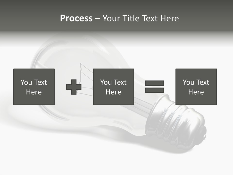 Idea Solutions Part PowerPoint Template