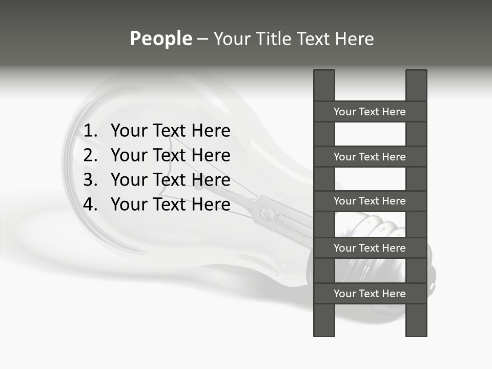 Idea Solutions Part PowerPoint Template
