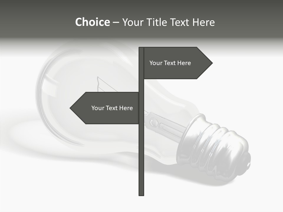 Idea Solutions Part PowerPoint Template