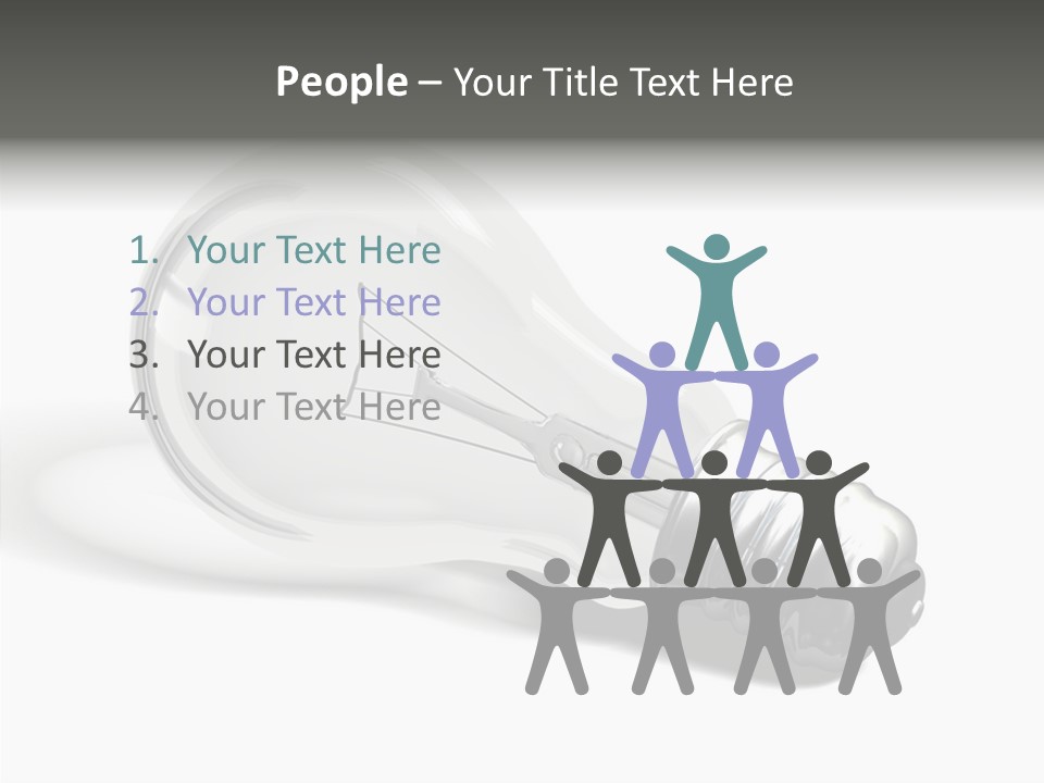 Idea Solutions Part PowerPoint Template