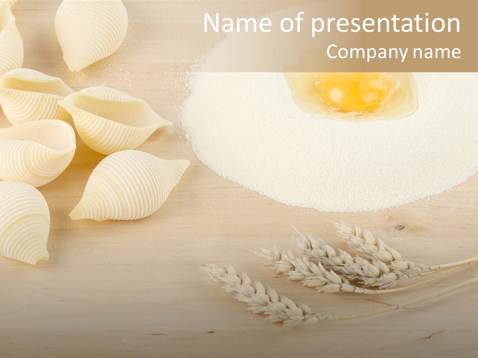 Italian Ingredient International PowerPoint Template