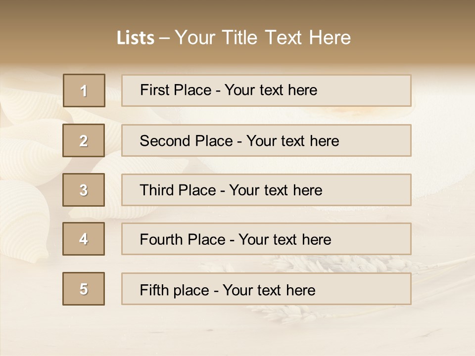 Italian Ingredient International PowerPoint Template