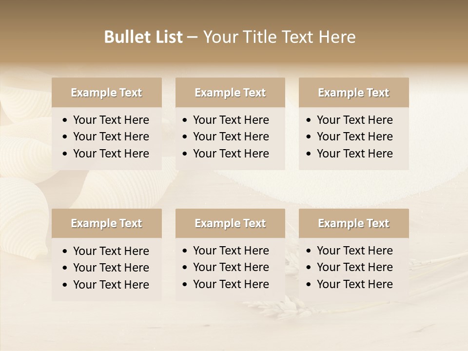 Italian Ingredient International PowerPoint Template