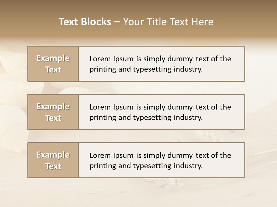 Italian Ingredient International PowerPoint Template