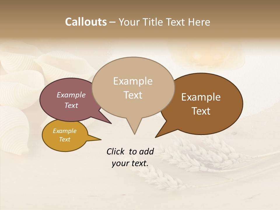 Italian Ingredient International PowerPoint Template