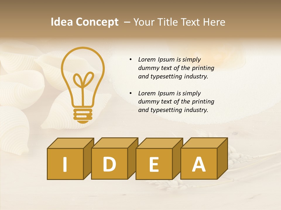 Italian Ingredient International PowerPoint Template