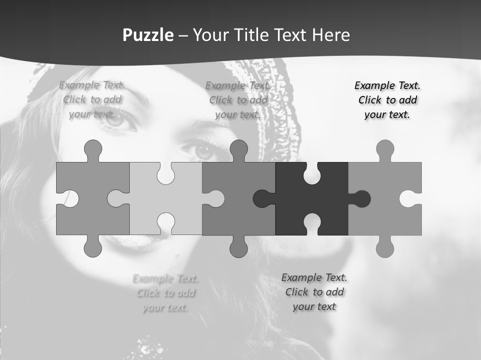 People Lady Make Up PowerPoint Template