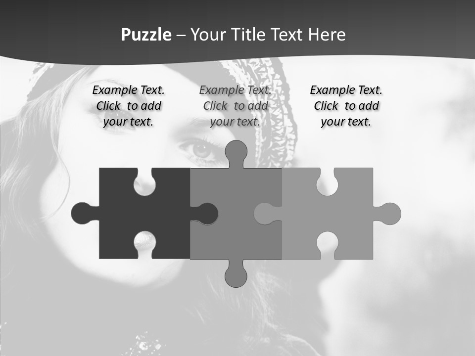 People Lady Make Up PowerPoint Template