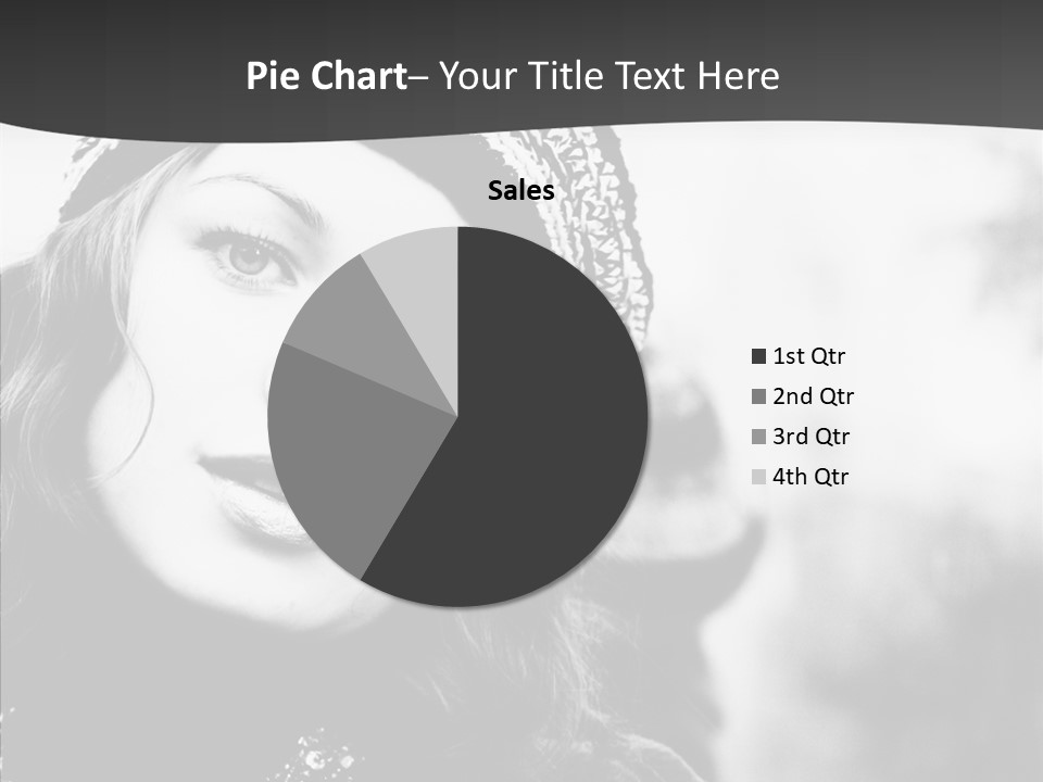 People Lady Make Up PowerPoint Template