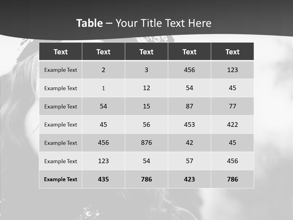 People Lady Make Up PowerPoint Template