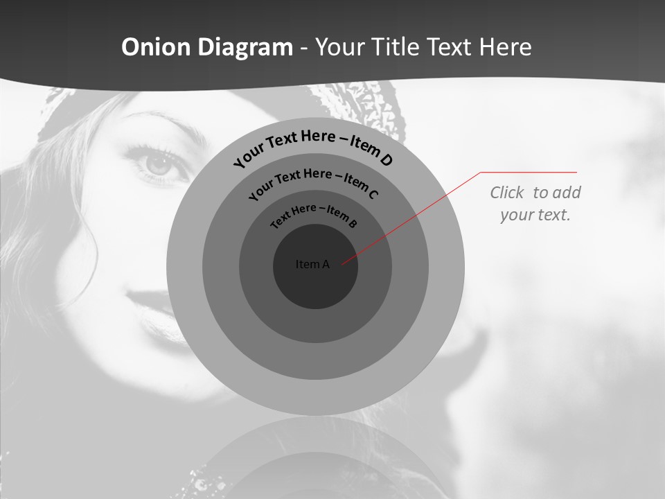 People Lady Make Up PowerPoint Template