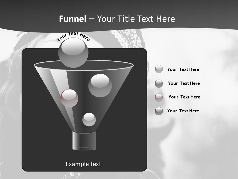 People Lady Make Up PowerPoint Template