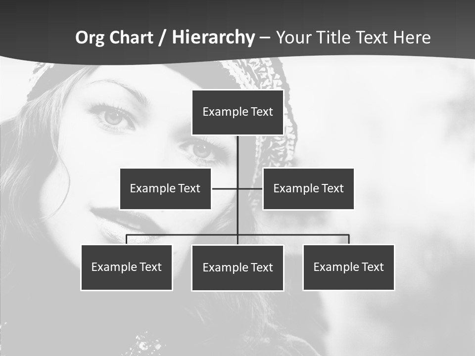 People Lady Make Up PowerPoint Template