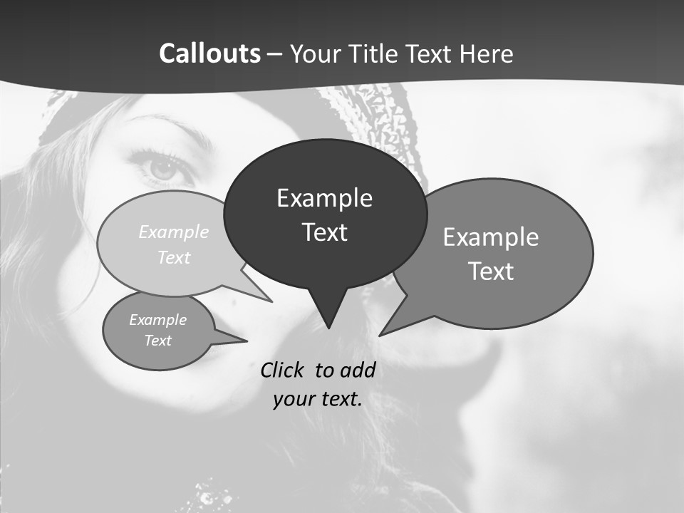 People Lady Make Up PowerPoint Template