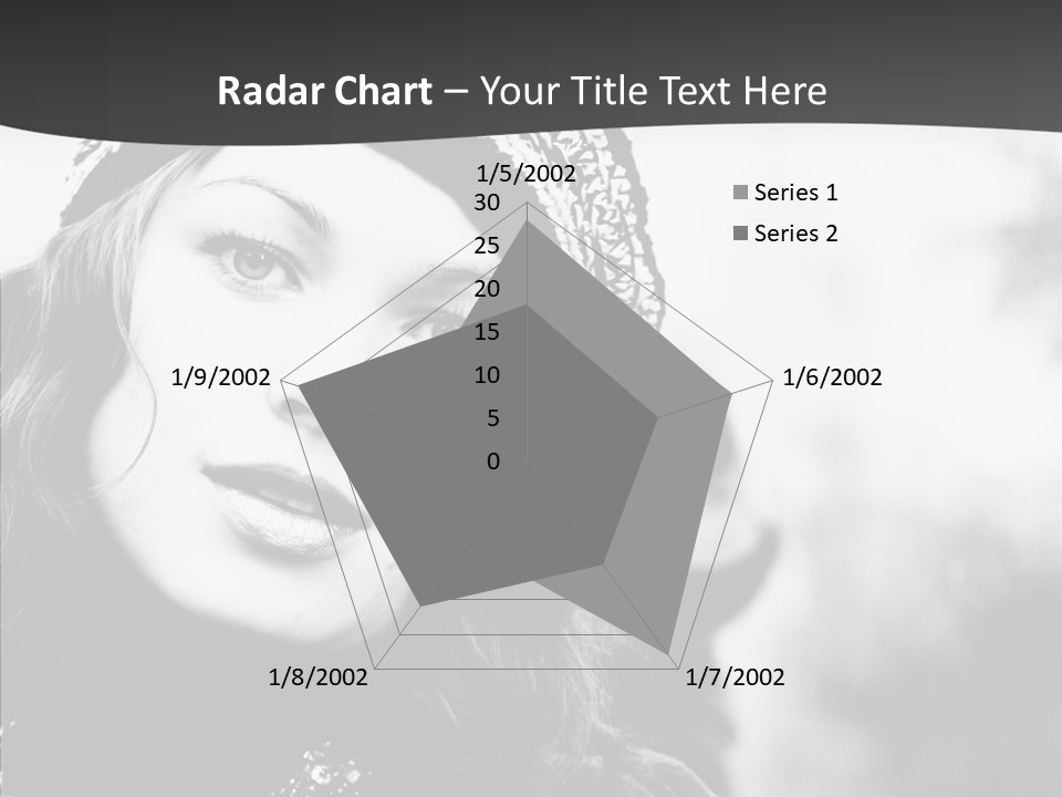 People Lady Make Up PowerPoint Template