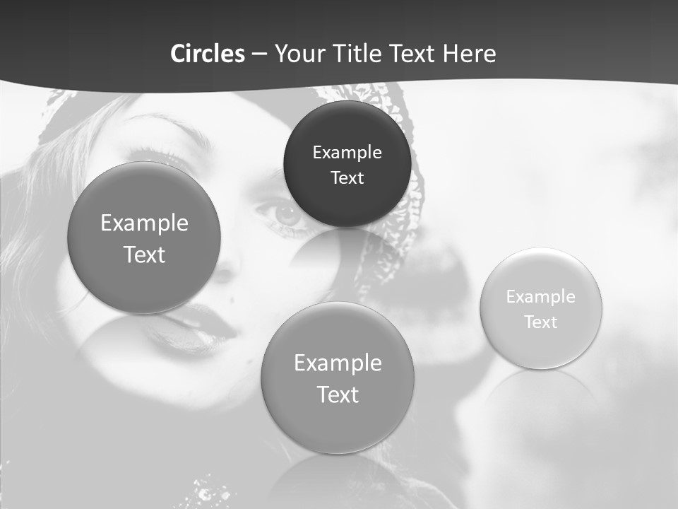 People Lady Make Up PowerPoint Template