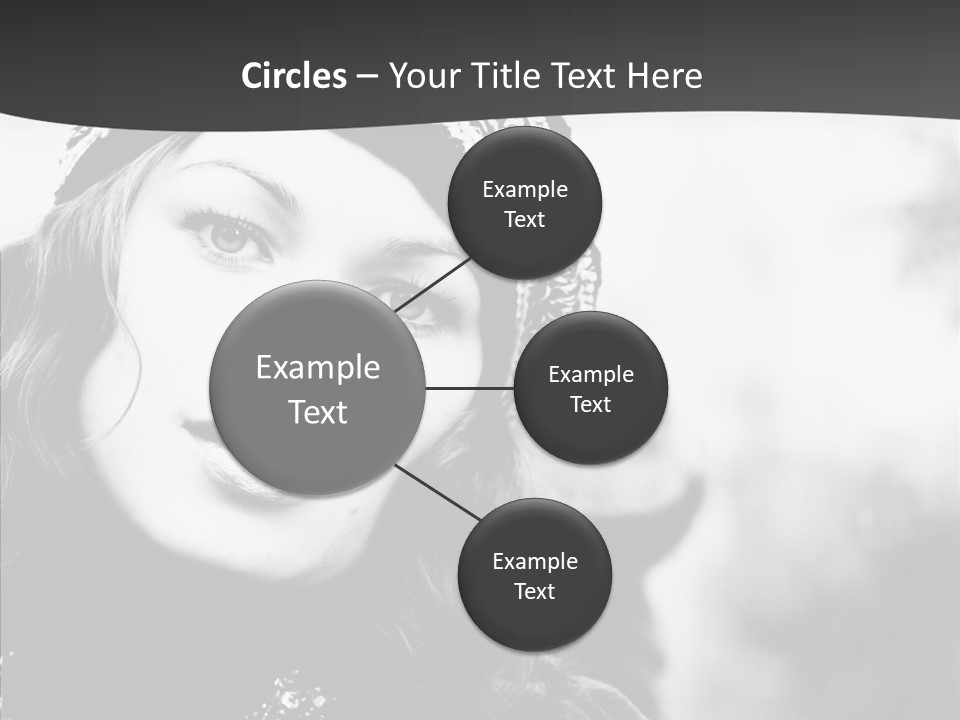 People Lady Make Up PowerPoint Template