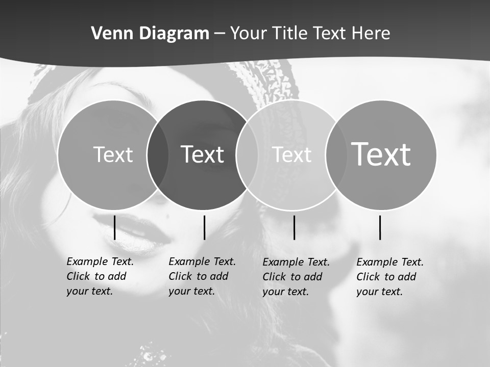 People Lady Make Up PowerPoint Template