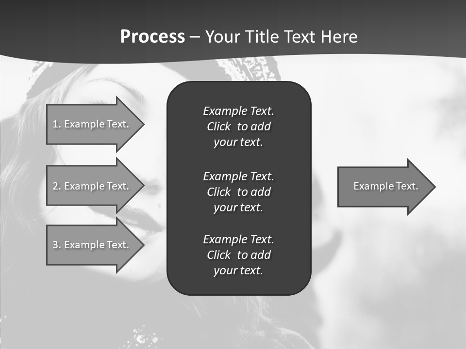 People Lady Make Up PowerPoint Template