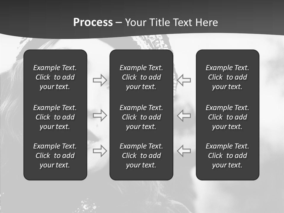 People Lady Make Up PowerPoint Template