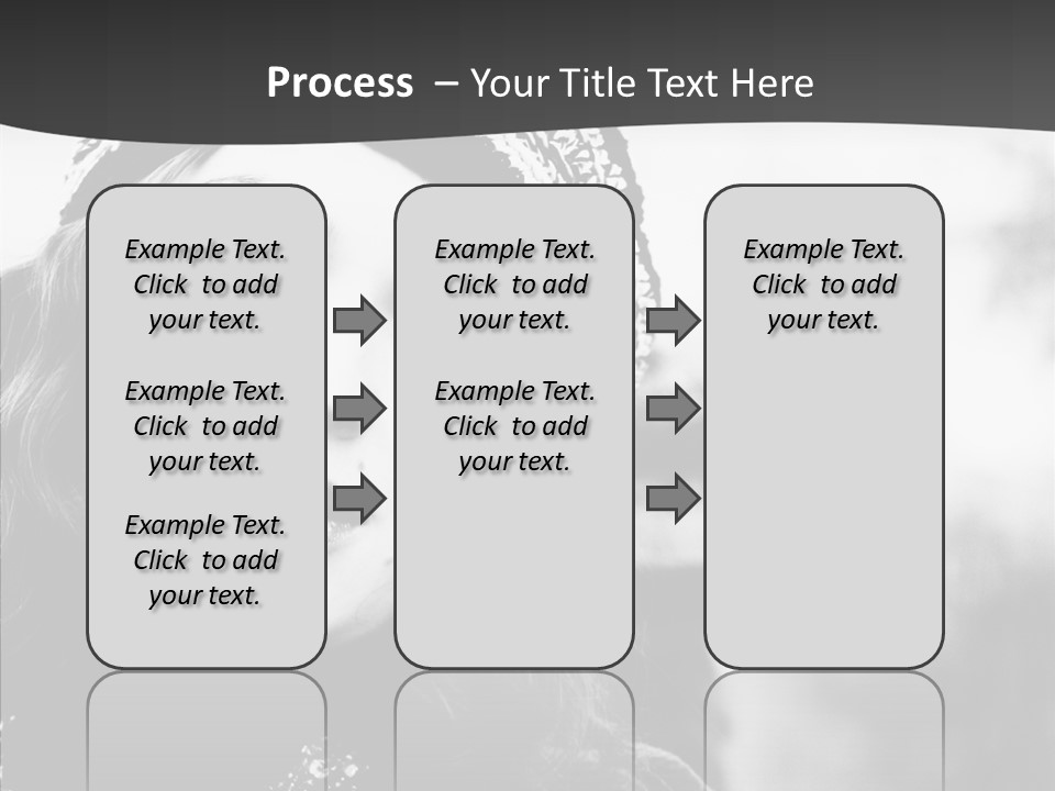 People Lady Make Up PowerPoint Template