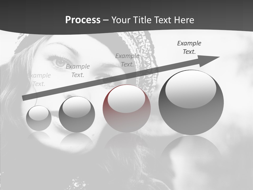 People Lady Make Up PowerPoint Template