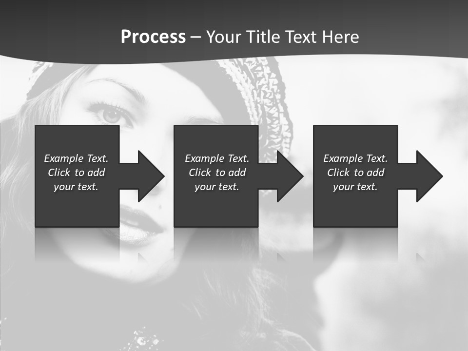 People Lady Make Up PowerPoint Template